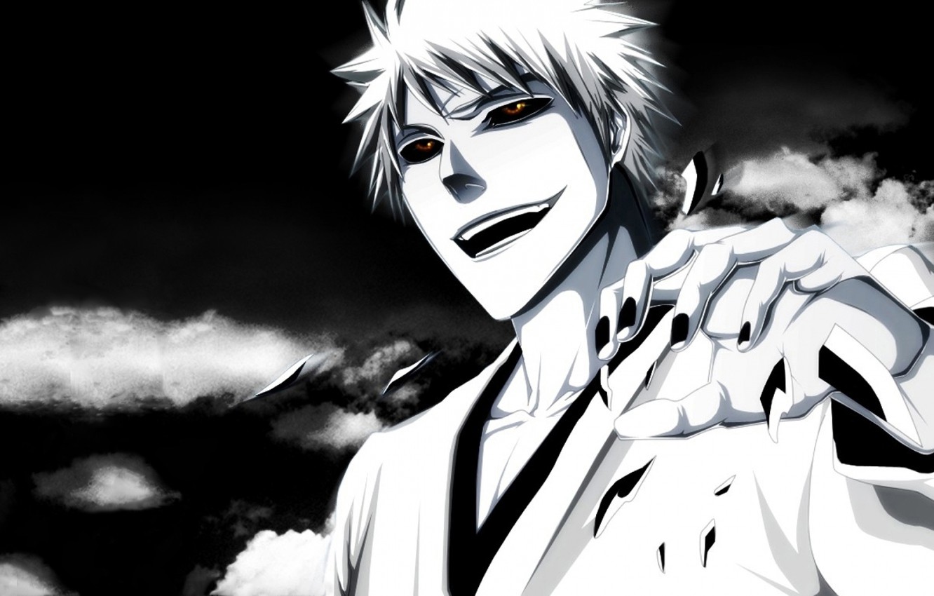 Photo Wallpaper Anime, Bleach, Bleach, White Ichigo - Hollow Ichigo - HD Wallpaper 