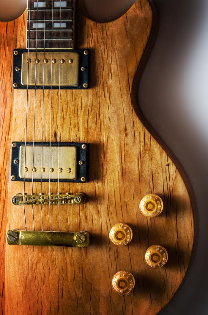 Wooden Electric Guitar Download - Guitarra Fondo De Pantalla - HD Wallpaper 