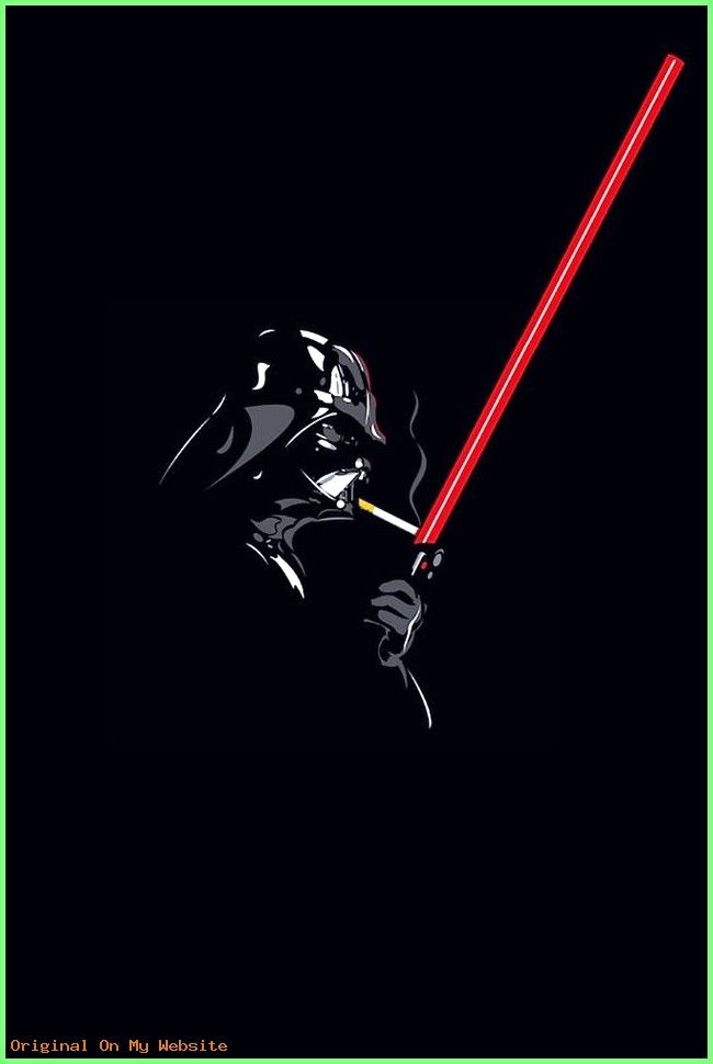 Darth Vader Smoking - HD Wallpaper 