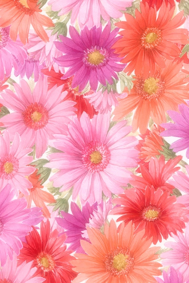 Hd Cute Pink Flowers Iphone 4 Wallpapers - 綺麗 な 花 壁紙 - HD Wallpaper 