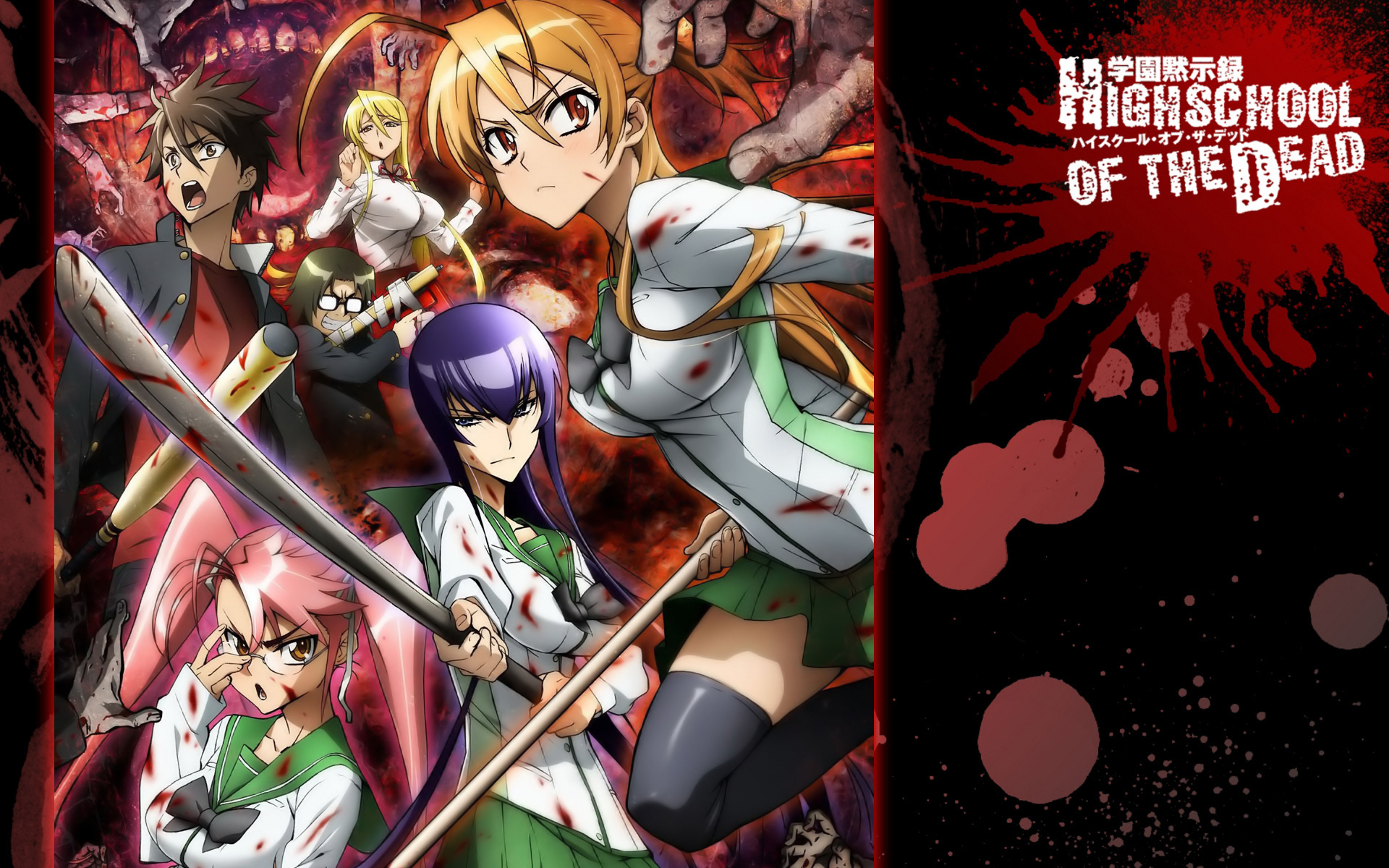 ♥ º ☆ - High School Of The Dead Images Hd - HD Wallpaper 