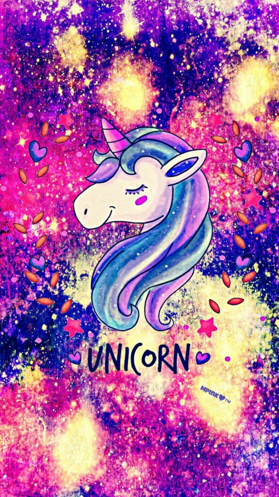 Glitter Wallpaper Unicorn Galaxy - 576x1024 Wallpaper - teahub.io