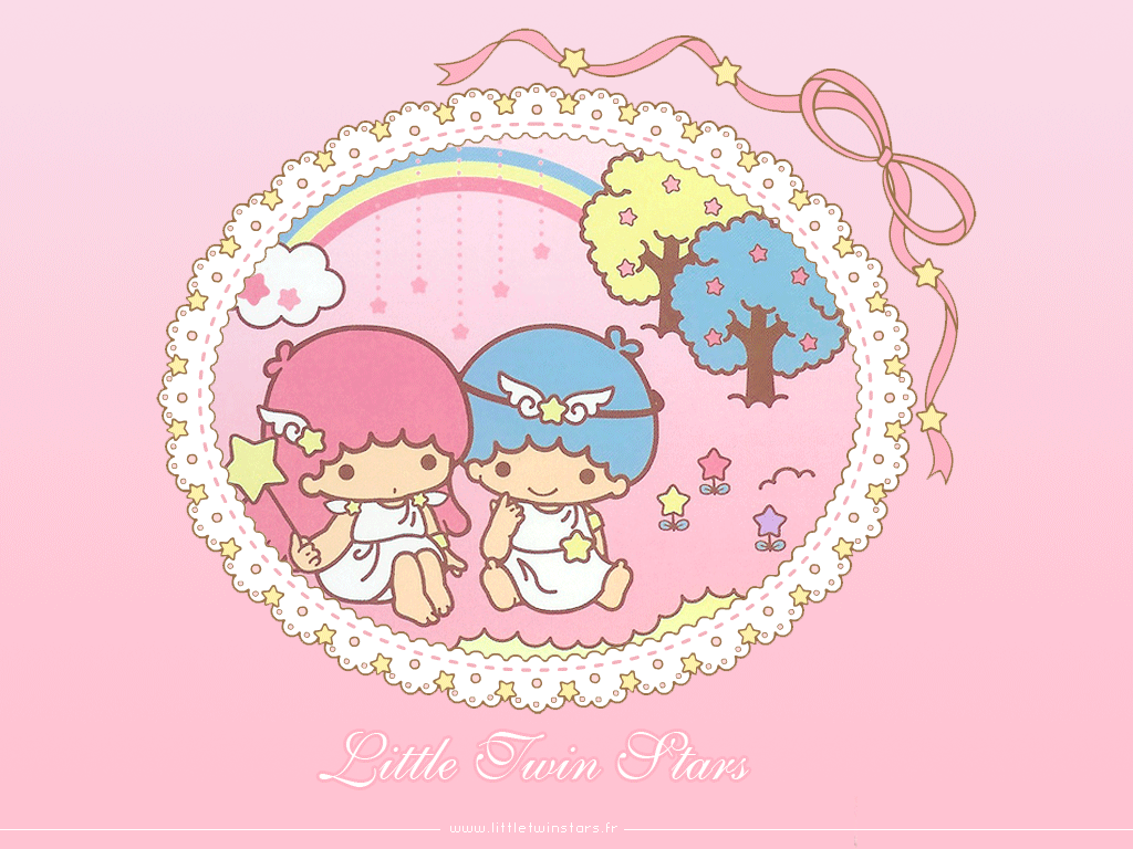 Little Twin Stars Gif - HD Wallpaper 