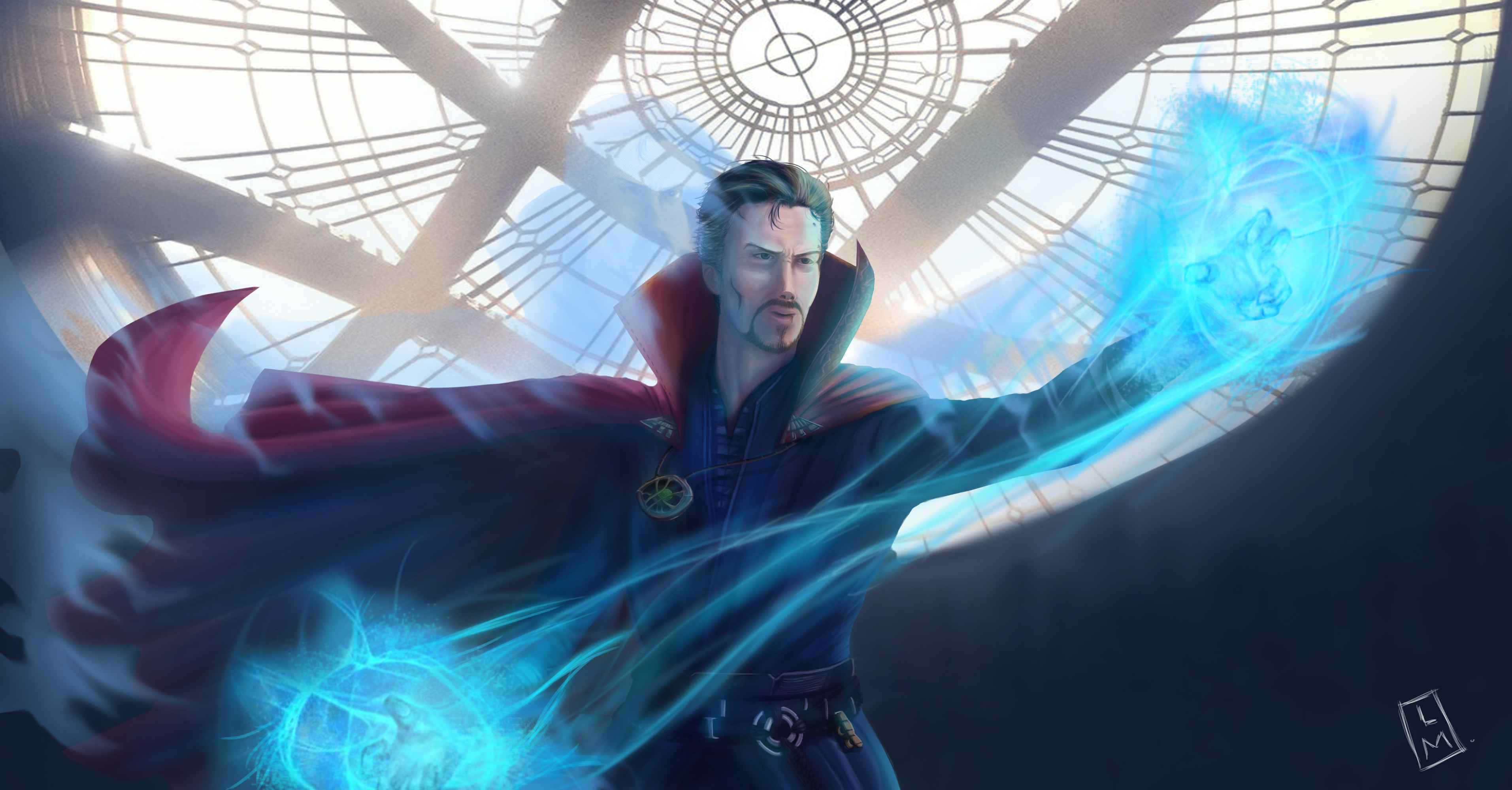 Doctor Strange Artwork - HD Wallpaper 