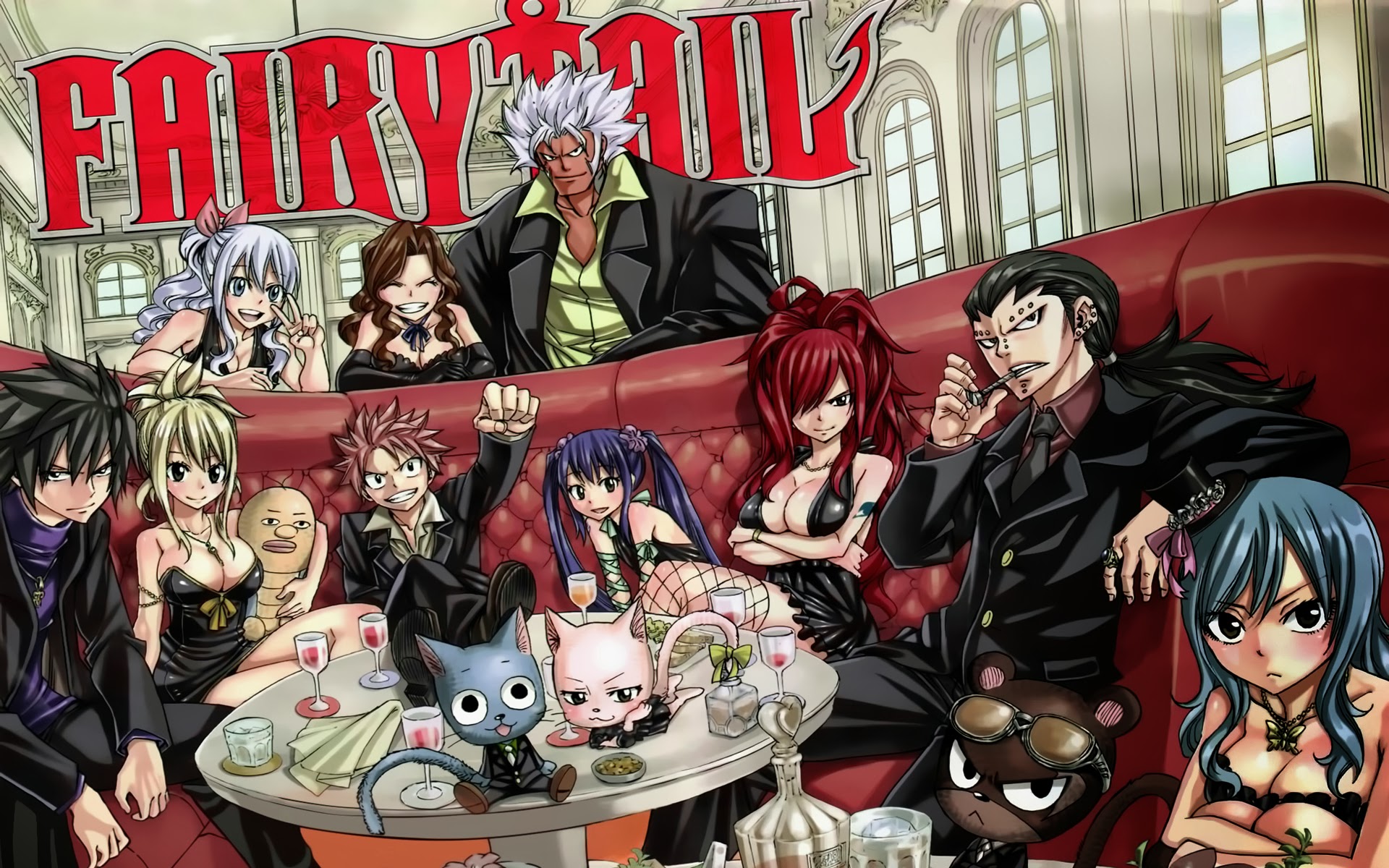 Natsu Dragneel Fairy Tail Wallpaper Fairy Tail Cover Art 19x10 Wallpaper Teahub Io