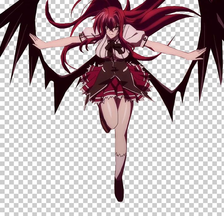 Rias Gremory Drawing High School Dxd Png, Clipart, - Rias Gremory With Wings - HD Wallpaper 
