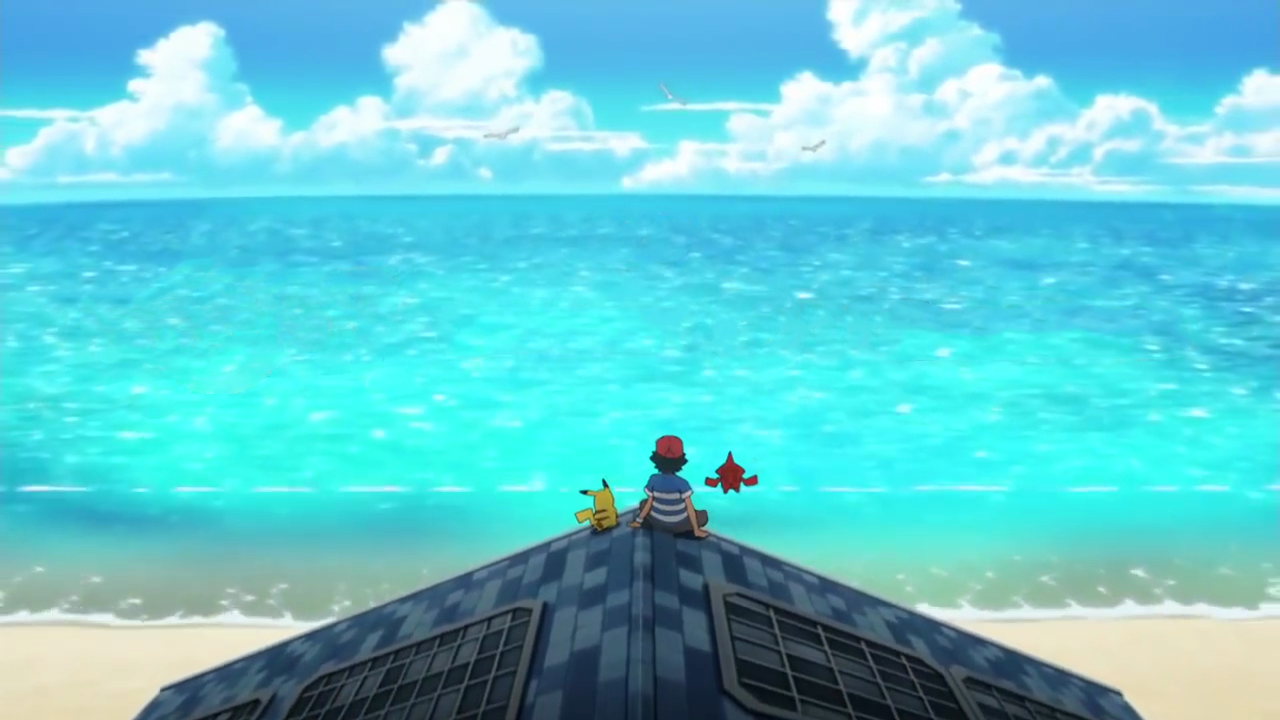 Pokemon Sun And Moon Anime Background - HD Wallpaper 