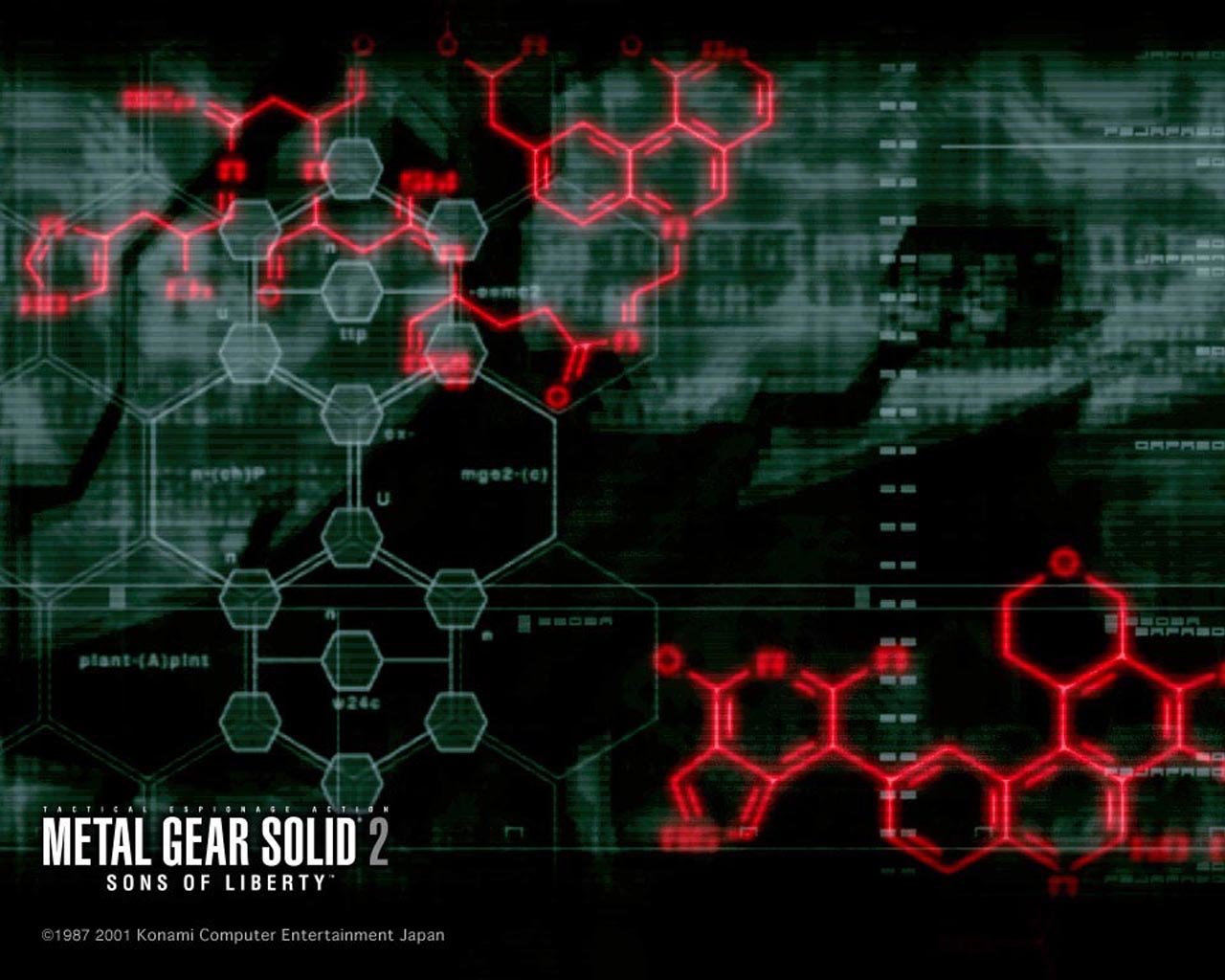 High Resolution Metal Gear Solid Hd Wallpaper Id - Metal Gear Solid 2 Title Screen - HD Wallpaper 
