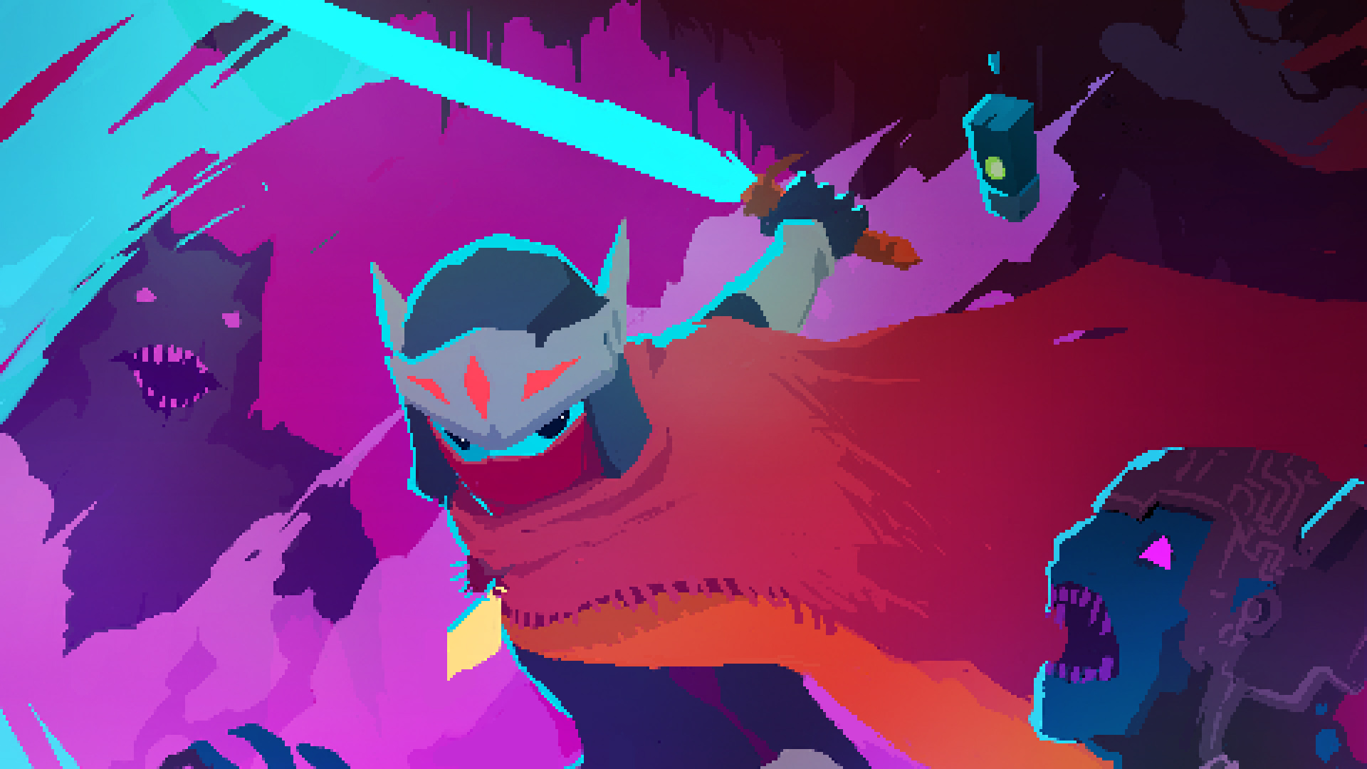 Artwork Hyper Light Drifter - HD Wallpaper 
