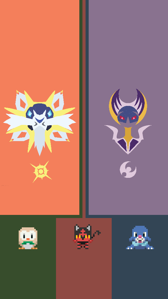 Pokemon Sun And Moon Phone - HD Wallpaper 