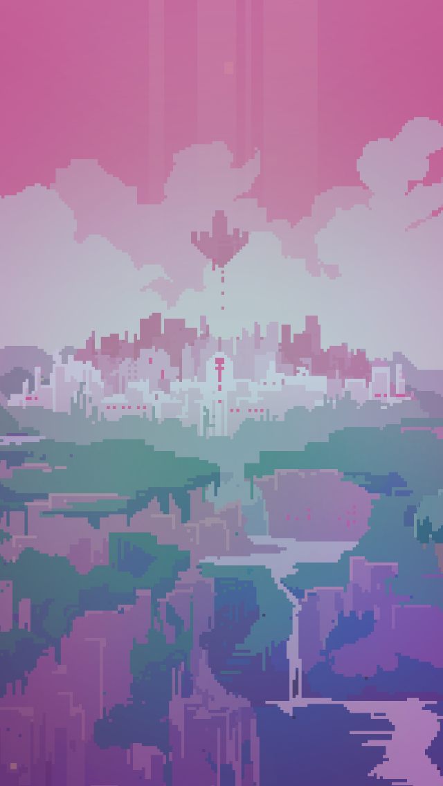 General Aesthetic Lockscreens From Hyper Light Drifter, - Hyper Light Drifter World - HD Wallpaper 