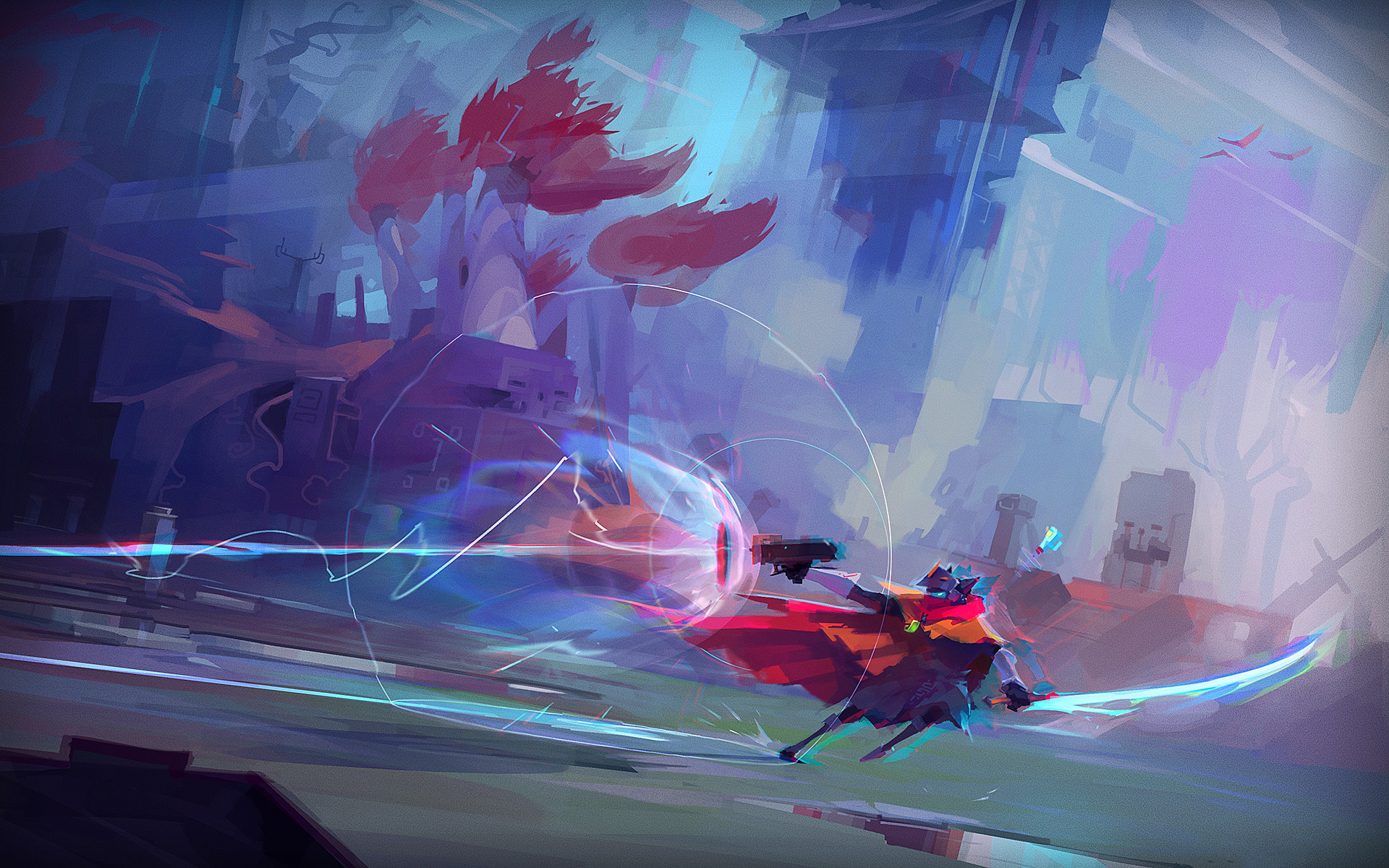 Hyper Light Drifter Обои - HD Wallpaper 