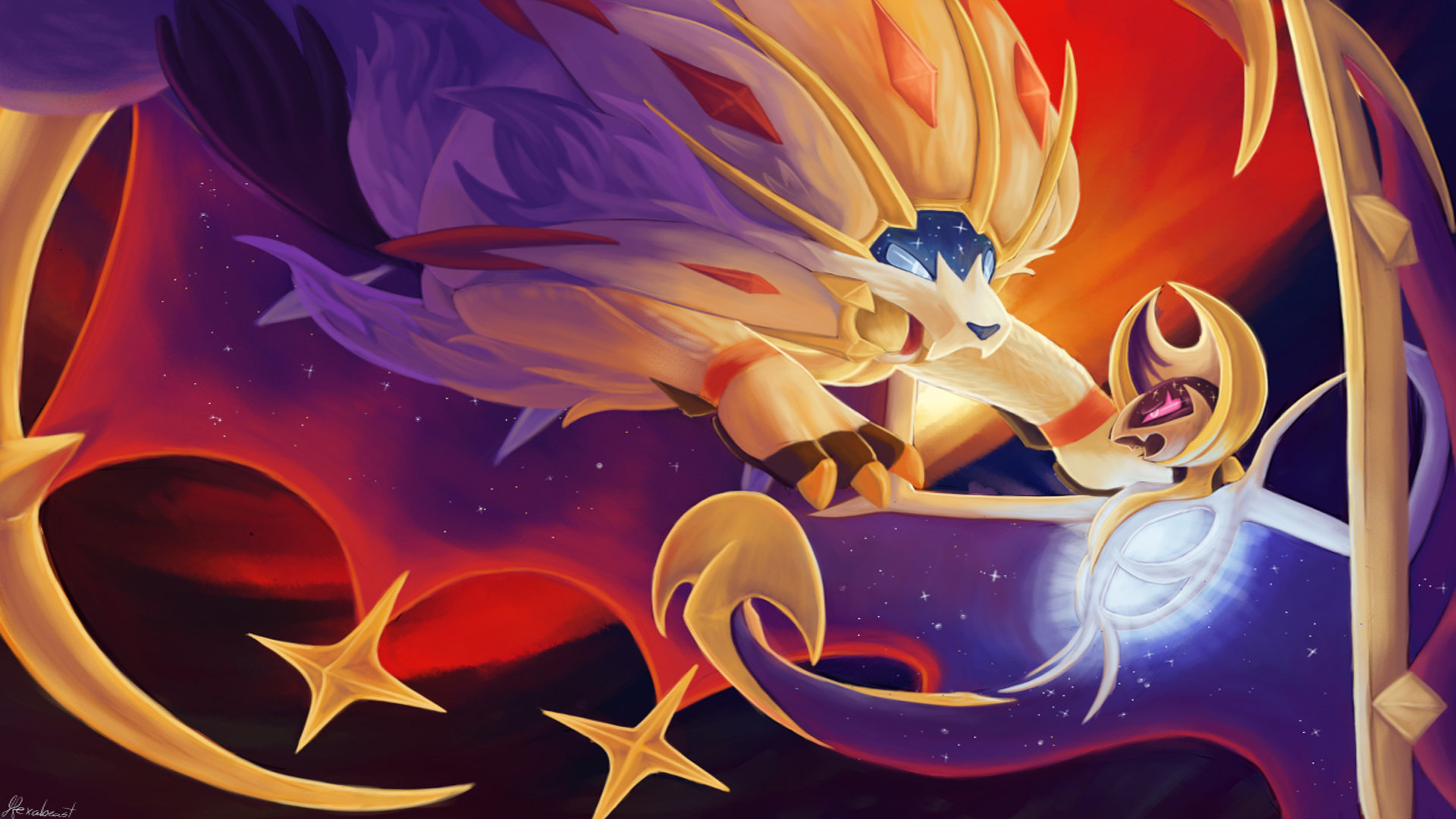 Best Pokemon Sun And Moon Wallpaper Id - Pokemon Wallpaper Sun And Moon - HD Wallpaper 