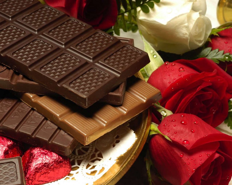 Beautiful Happy Chocolate Day - HD Wallpaper 
