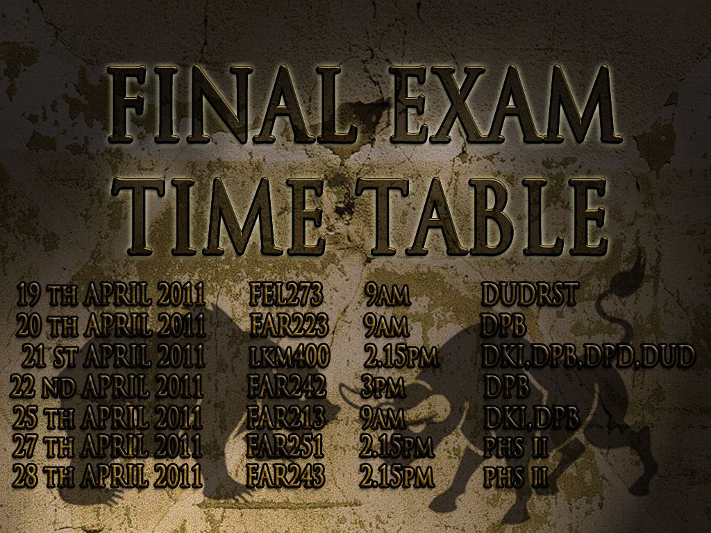 All New Pix1 - Exam Time - HD Wallpaper 