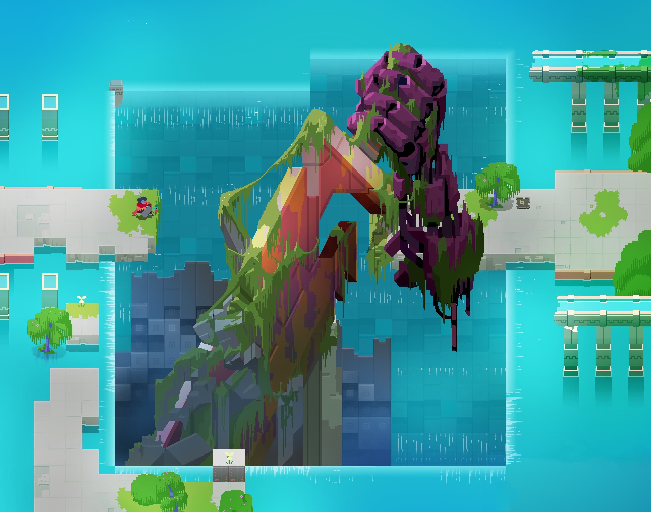 Hyper Light Drifter Titan - HD Wallpaper 