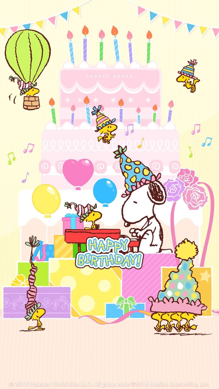 Beagle, Birthday, And Dog Image - Happy Birthday Snoopy And Woodstock - HD Wallpaper 