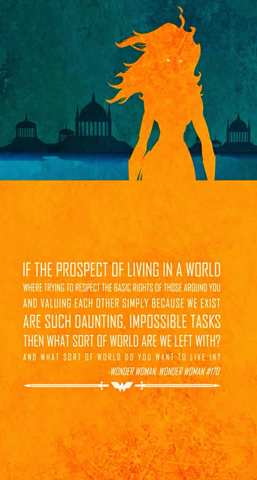 Quotes Wonder Woman 2017 - HD Wallpaper 