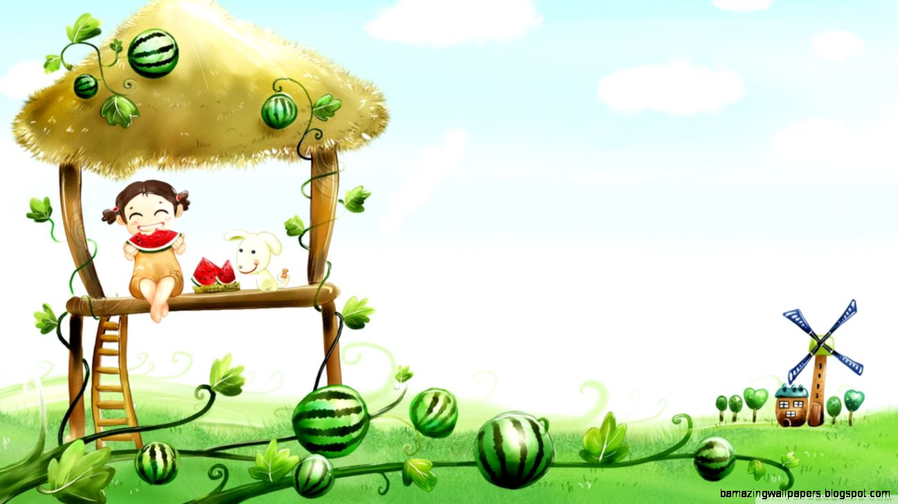 Eating Watermelon Summer Hd Desktop Wallpaper Widescreen - Cute Cartoons Wallpapers For Mobile - 1297x729 Wallpaper Eating Watermelon Summer Hd Desktop Wallpaper Widescreen - Cute Cartoons Wallpapers For Mobile - 1297x729 Wallpaper