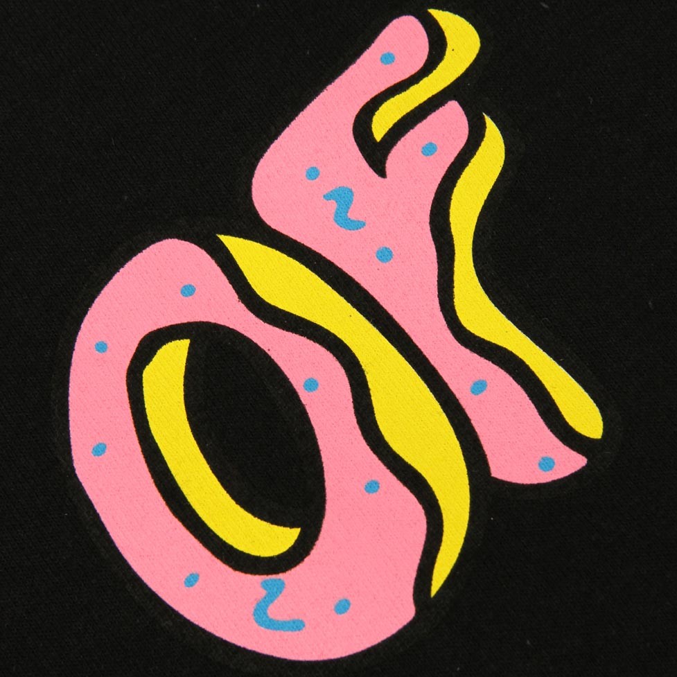 odd future black donut hoodie