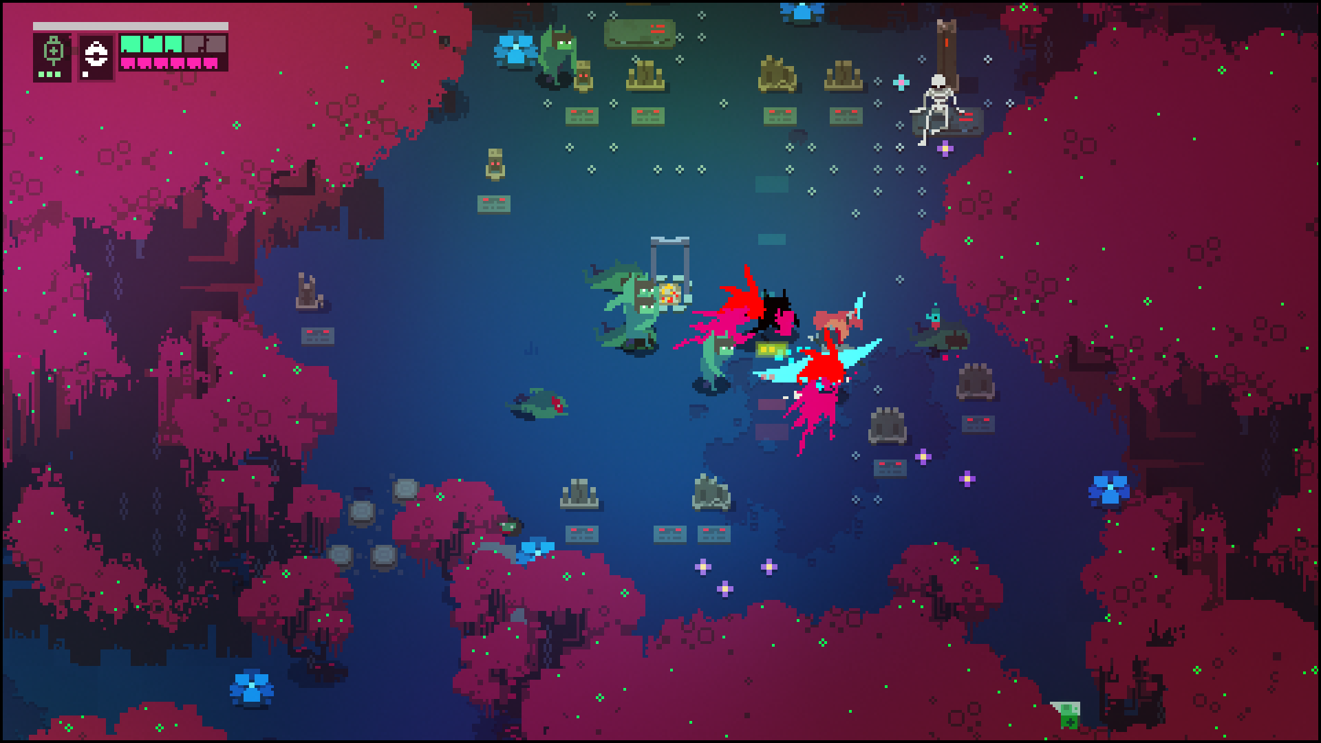 Hyper Light Drifter Monsters - HD Wallpaper 