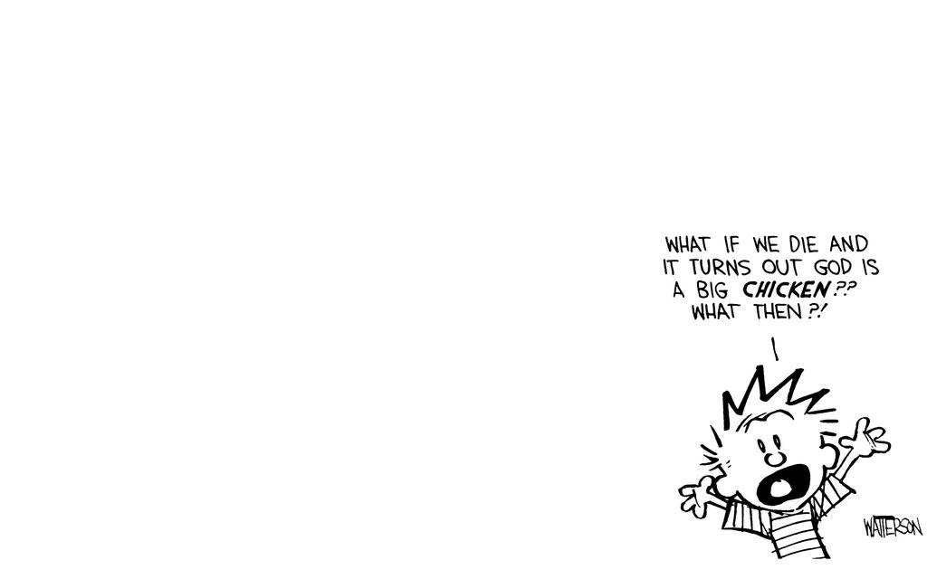 Calvin And Hobbes - HD Wallpaper 