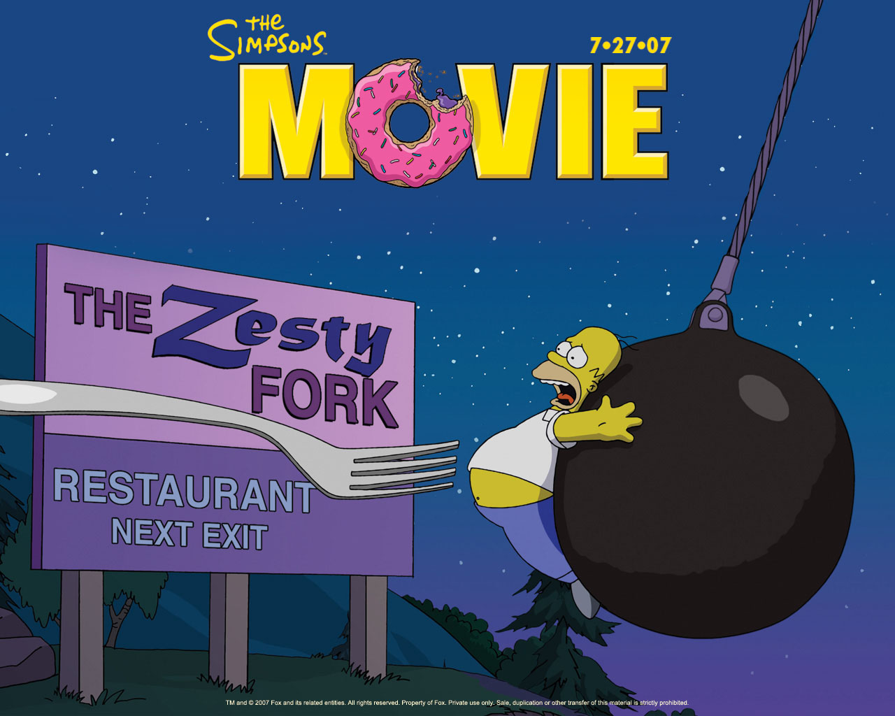 The Simpsons Movie Poster Wallpapers, Wallpapers - Simpsons Movie Now Playing - HD Wallpaper 