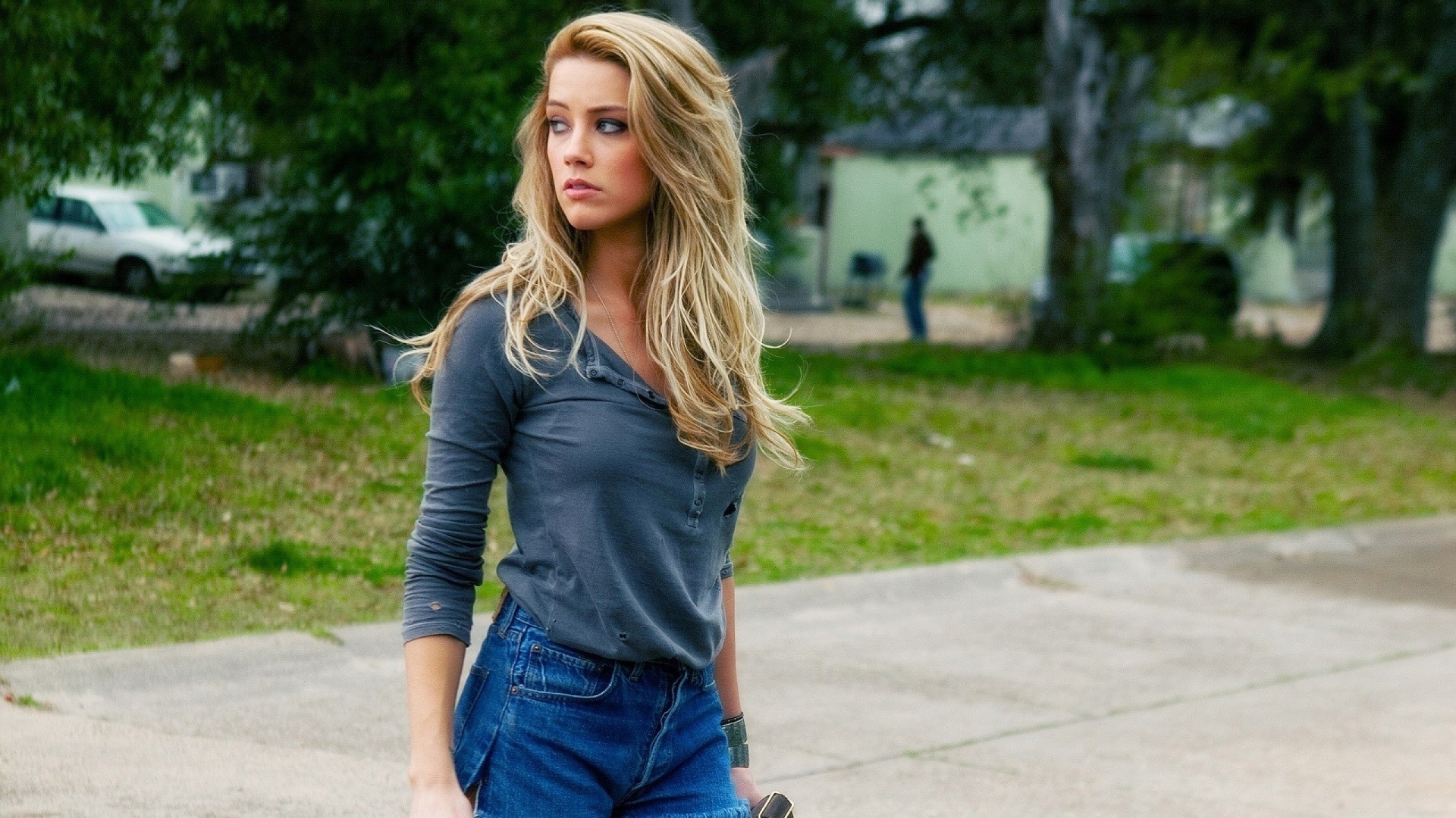 Wallpaper Blonde, Girl, Street, Model, Skinny Data - Amber Heard Hd - 1920x1080 Wallpaper Wallpaper Blonde, Girl, Street, Model, Skinny Data - Amber Heard Hd - 1920x1080 Wallpaper