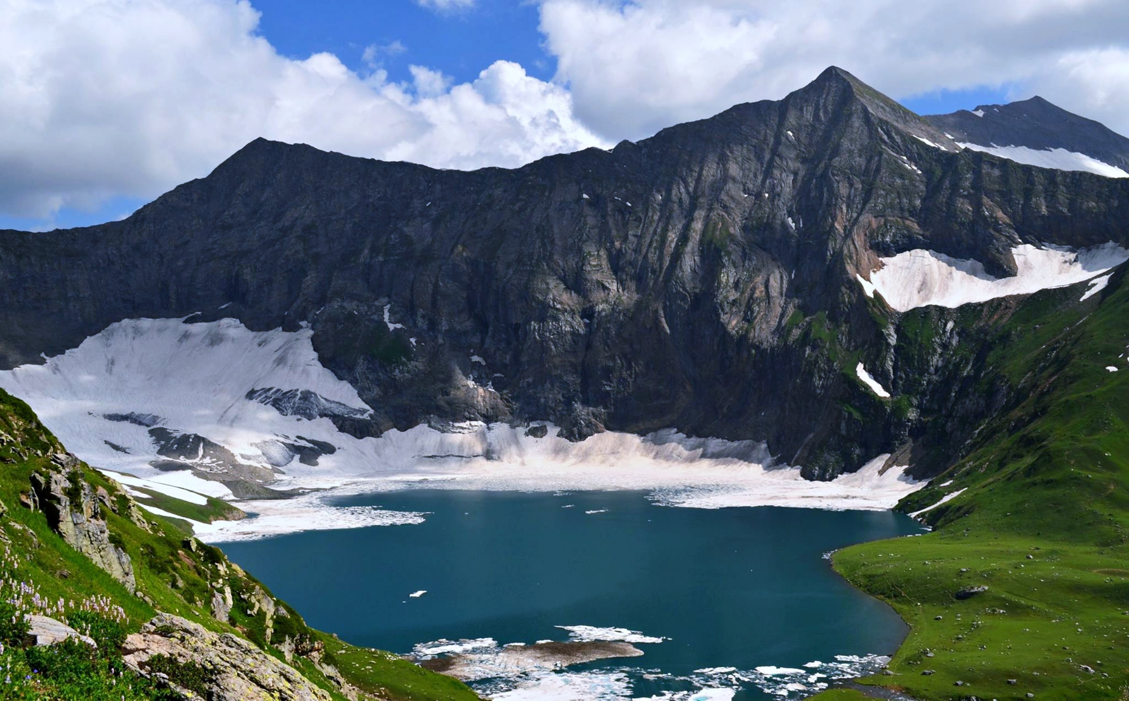 Mountains,hd Wallpaper, Lake, Amazing, Cold, Winter, - Pakistan Mountains Hd - HD Wallpaper 