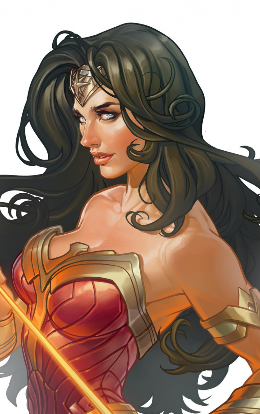 Wonder Woman, Fan Art, Beautiful, Wallpaper - Wonder Woman Comic Beautiful - HD Wallpaper 