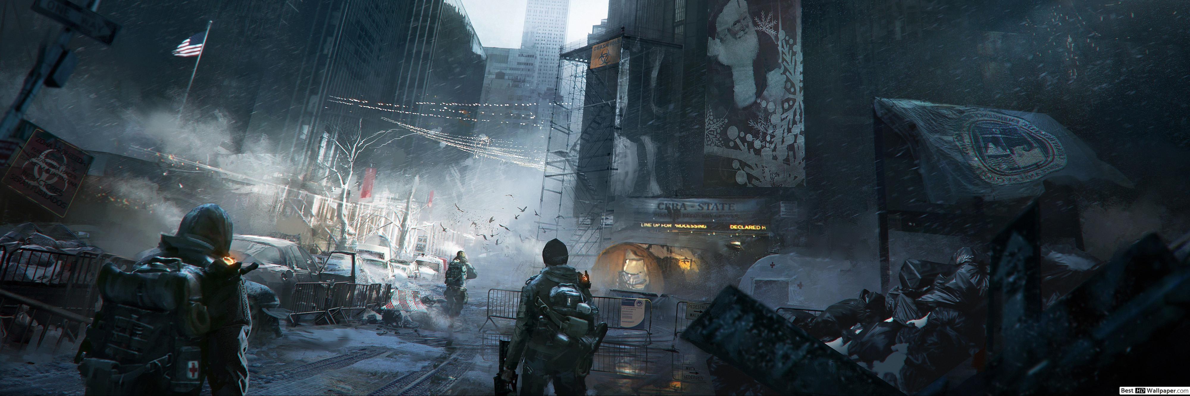 Tom Clancy's The Division Buildings - HD Wallpaper 
