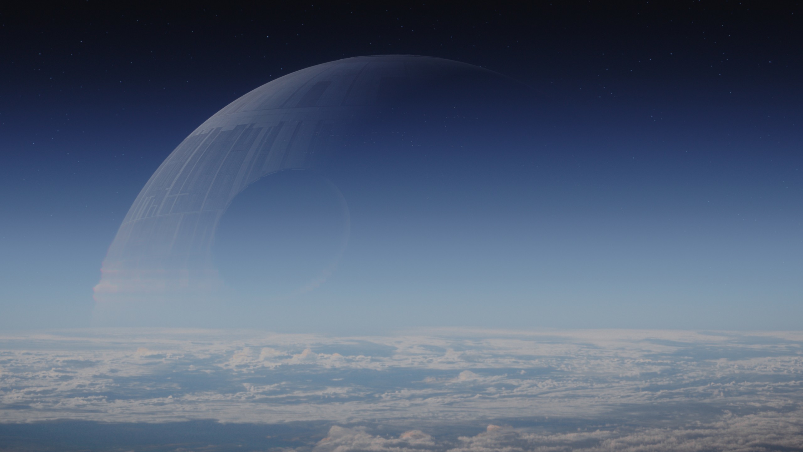4k Widescreen, Death Star, Rogue One - 4k Star Wars Landscape - HD Wallpaper 