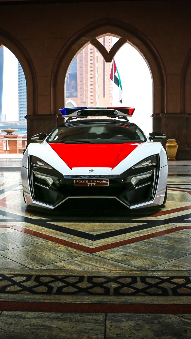 Lykan Hypersport, Police Car, Police - Lykan Hypersport Wallpaper 4k Iphone - HD Wallpaper 