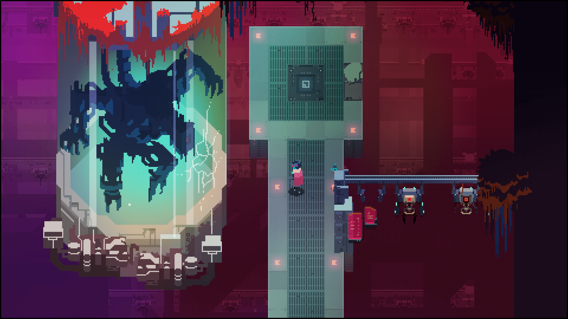 Hyper Light Drifter The Hermit - HD Wallpaper 