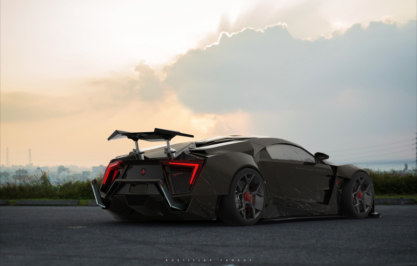 Photo Wallpaper Auto, Machine, Supercar, Rendering, - Rostislav Prokop - HD Wallpaper 