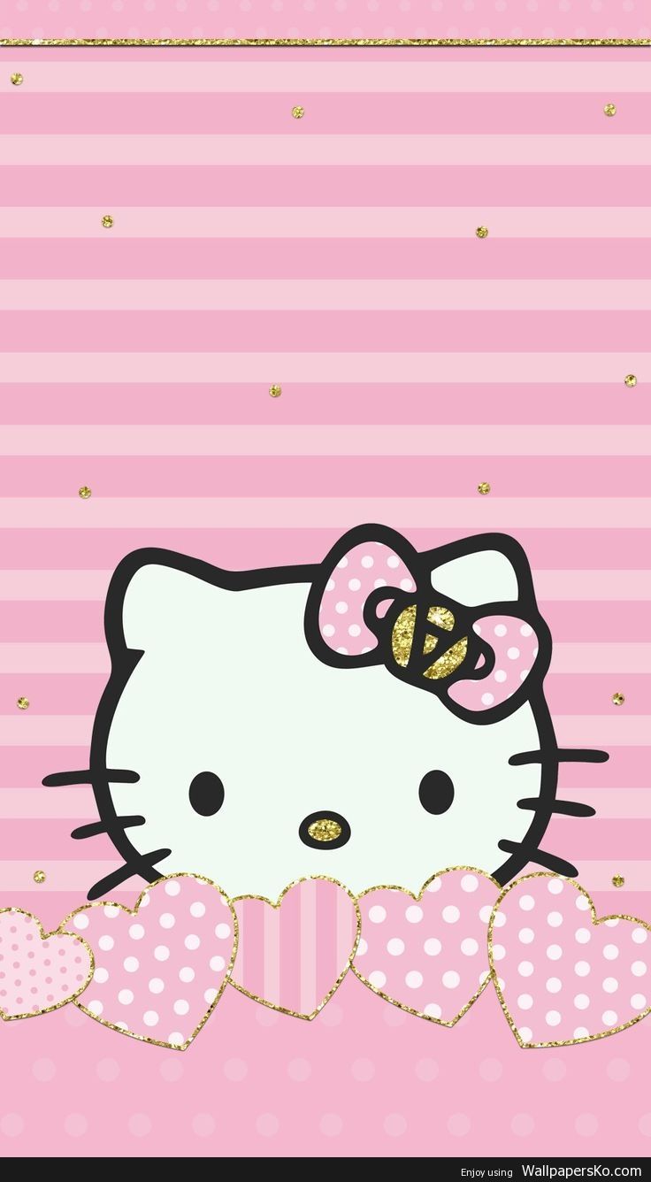 Hello Kitty Wallpaper Pink - HD Wallpaper 