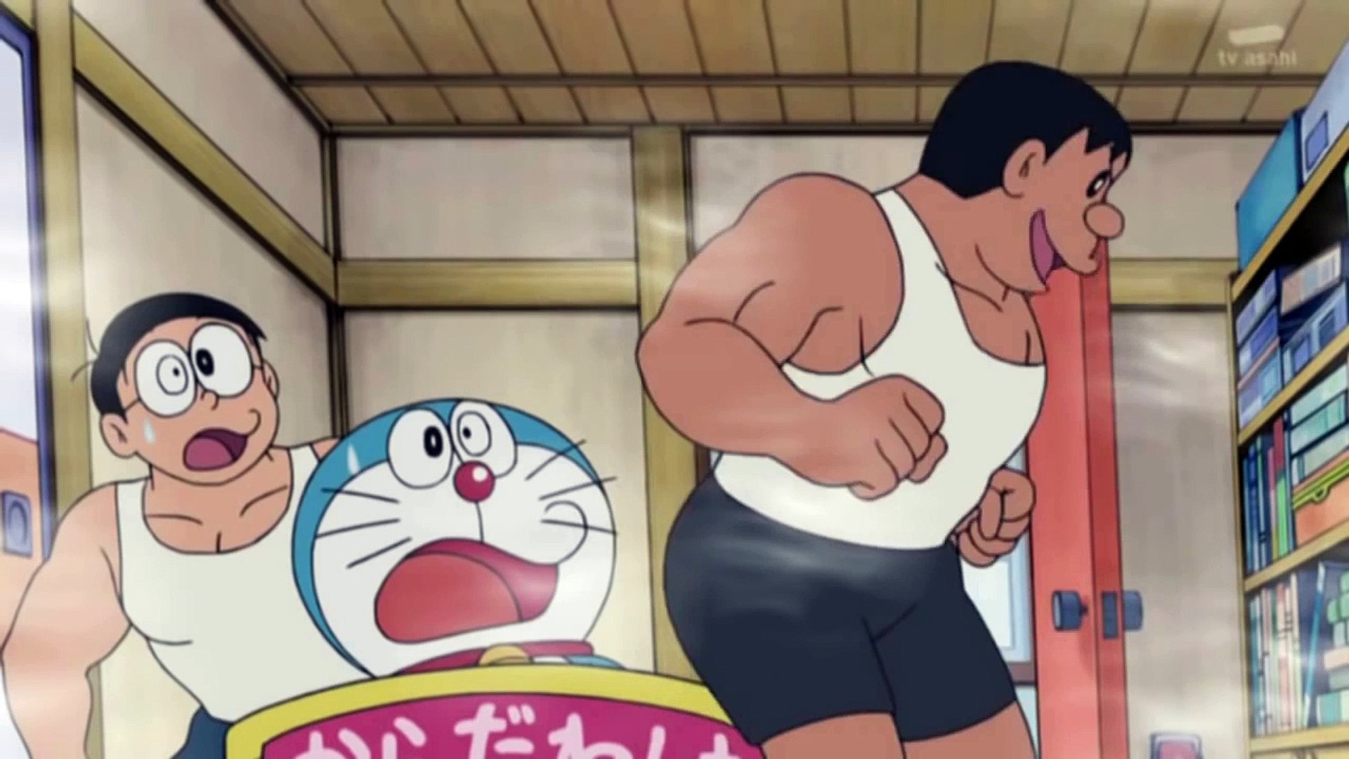 Doraemon Muscular Body Clays - HD Wallpaper 
