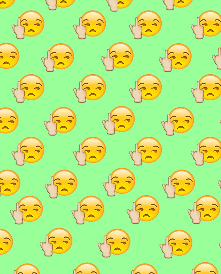 Fuck You Emoji Wallpaper /descargalo Ya En Wallpapersaa - Обои С Эмодзи - HD Wallpaper 