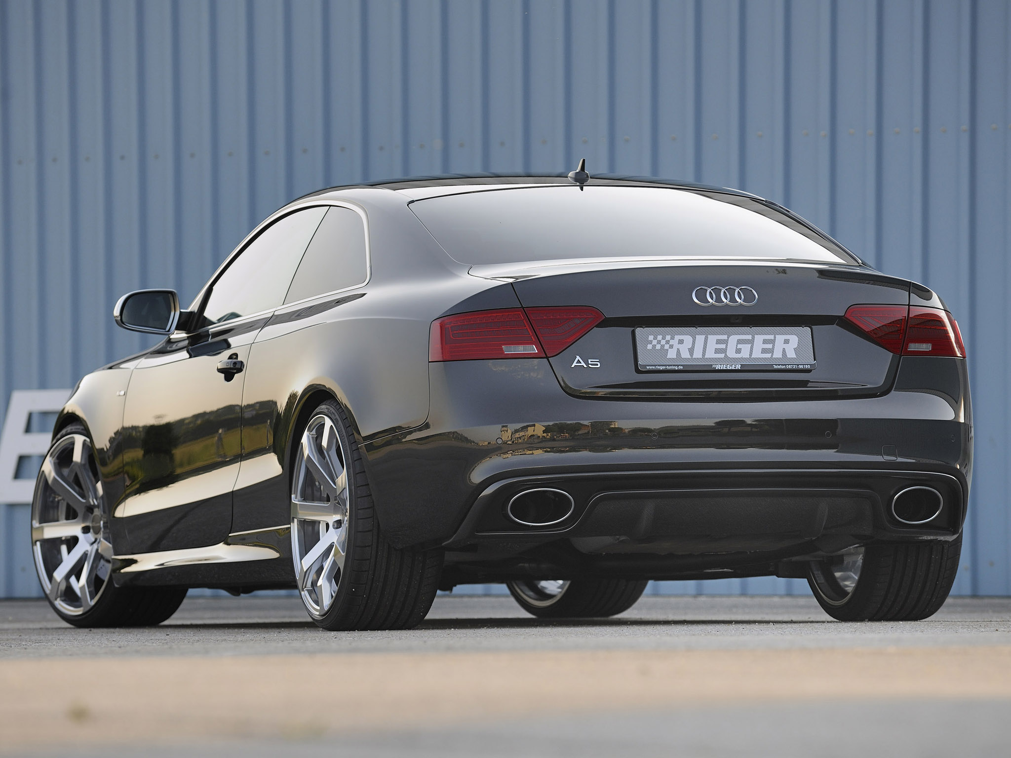 Audi A5 By Rieger - Audi Reiger Rs5 Look - HD Wallpaper 