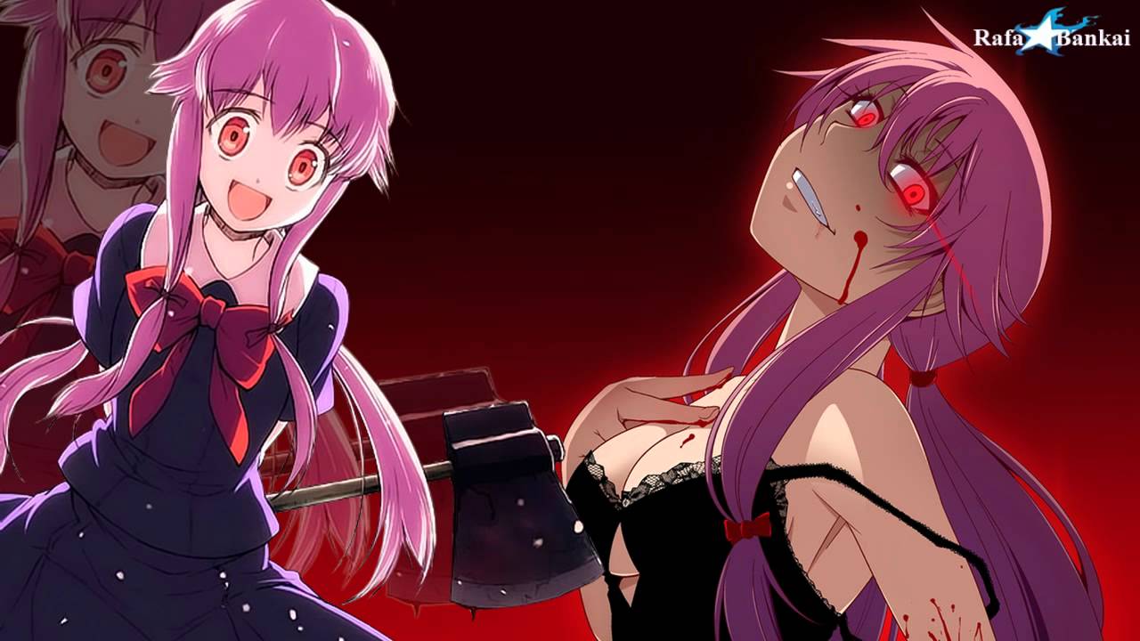 Watch Mirai Nikki 8 Hd Wallpaper - Mirai Nikki Nikki - HD Wallpaper 
