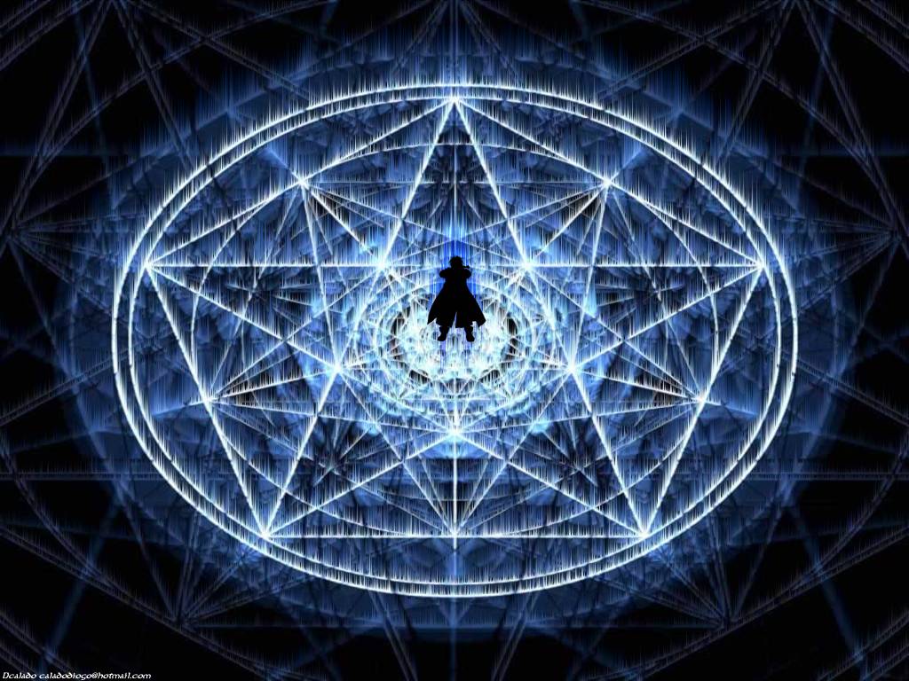 Fullmetal Alchemist Pentagram - HD Wallpaper 