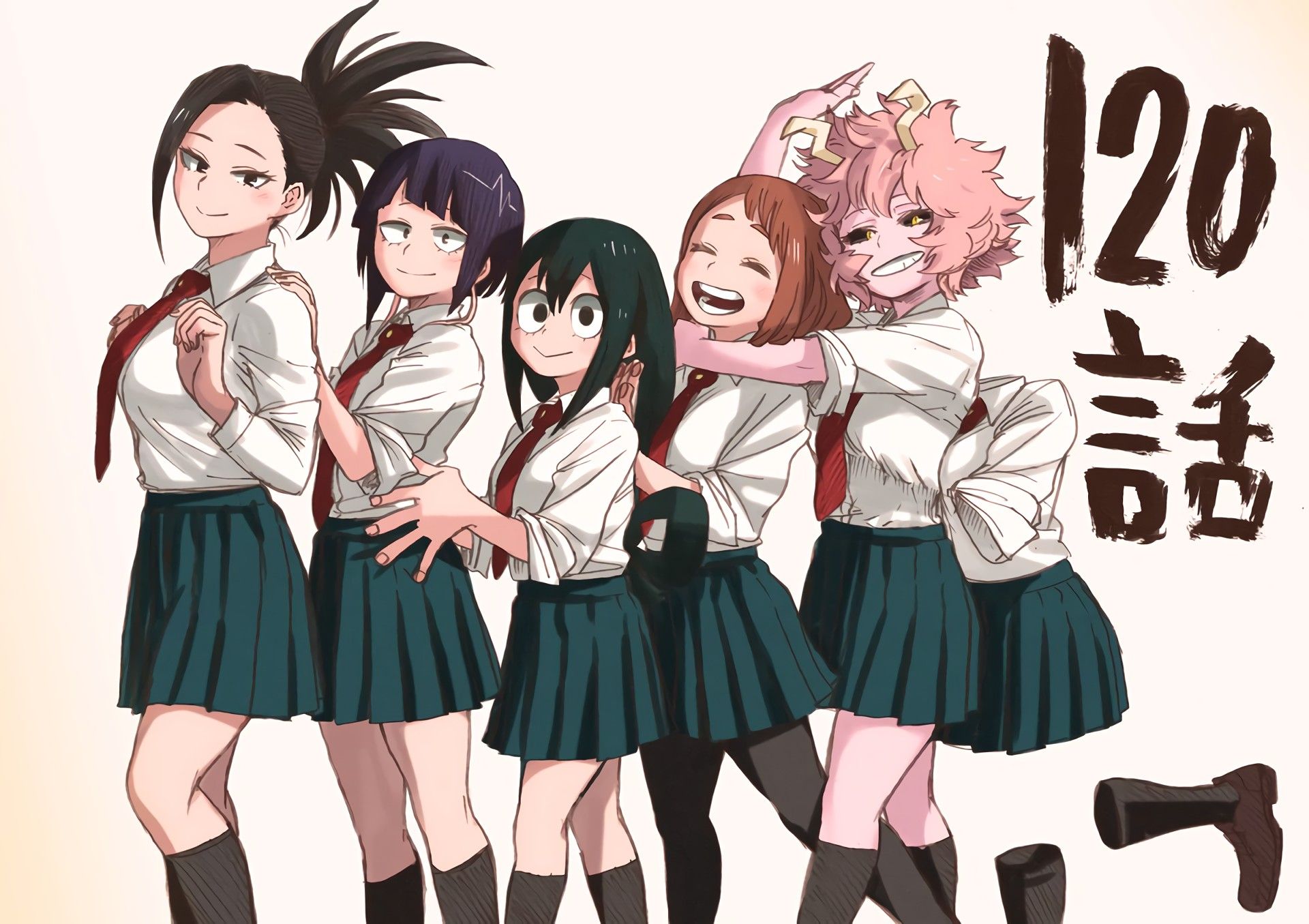 My Heroine Academia - Bnha Class 1a Girls - HD Wallpaper 