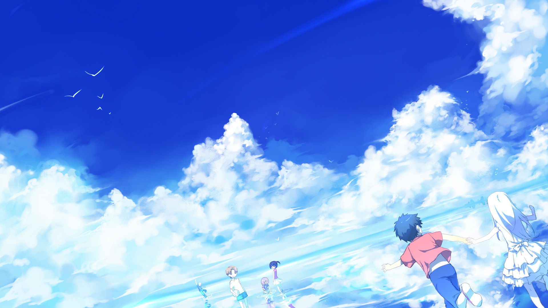Anohana Wallpaper - Anohana Background - HD Wallpaper 