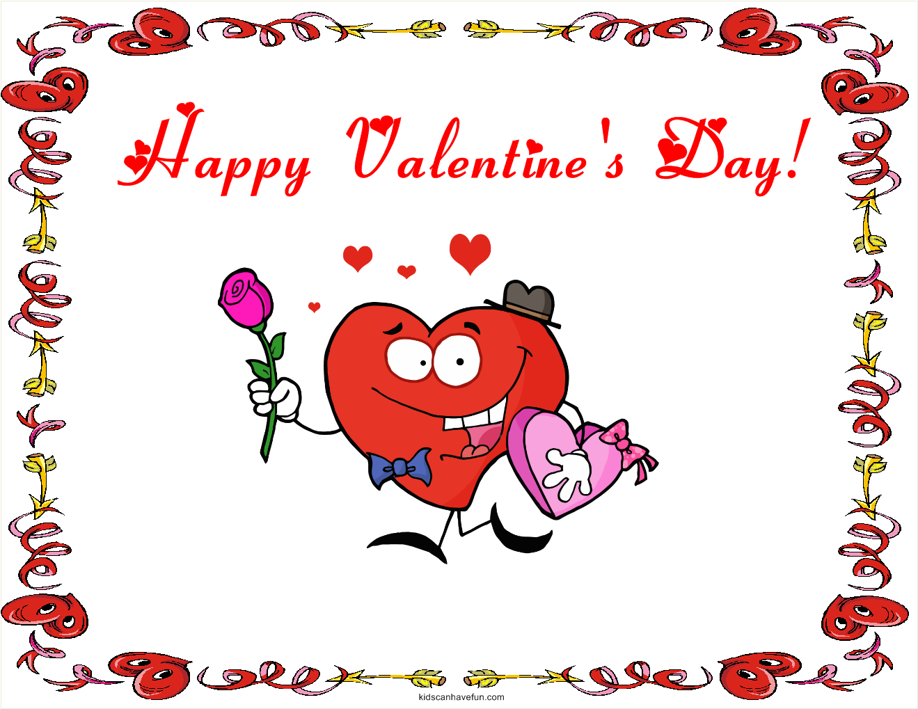 Happy Valentines Day Picture - Funny Valentines Day Cards For Kids -  1319x1019 Wallpaper 