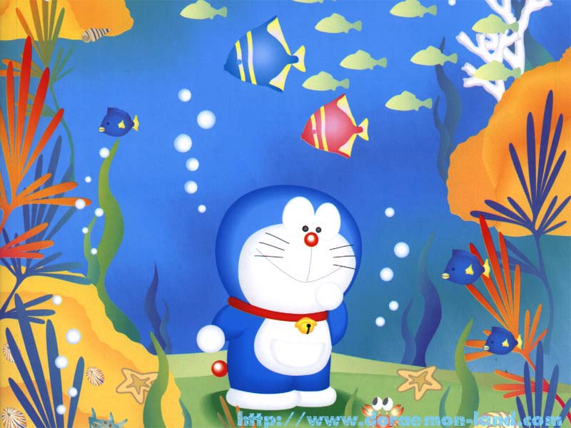 Doraemon Drawing With Background - HD Wallpaper 