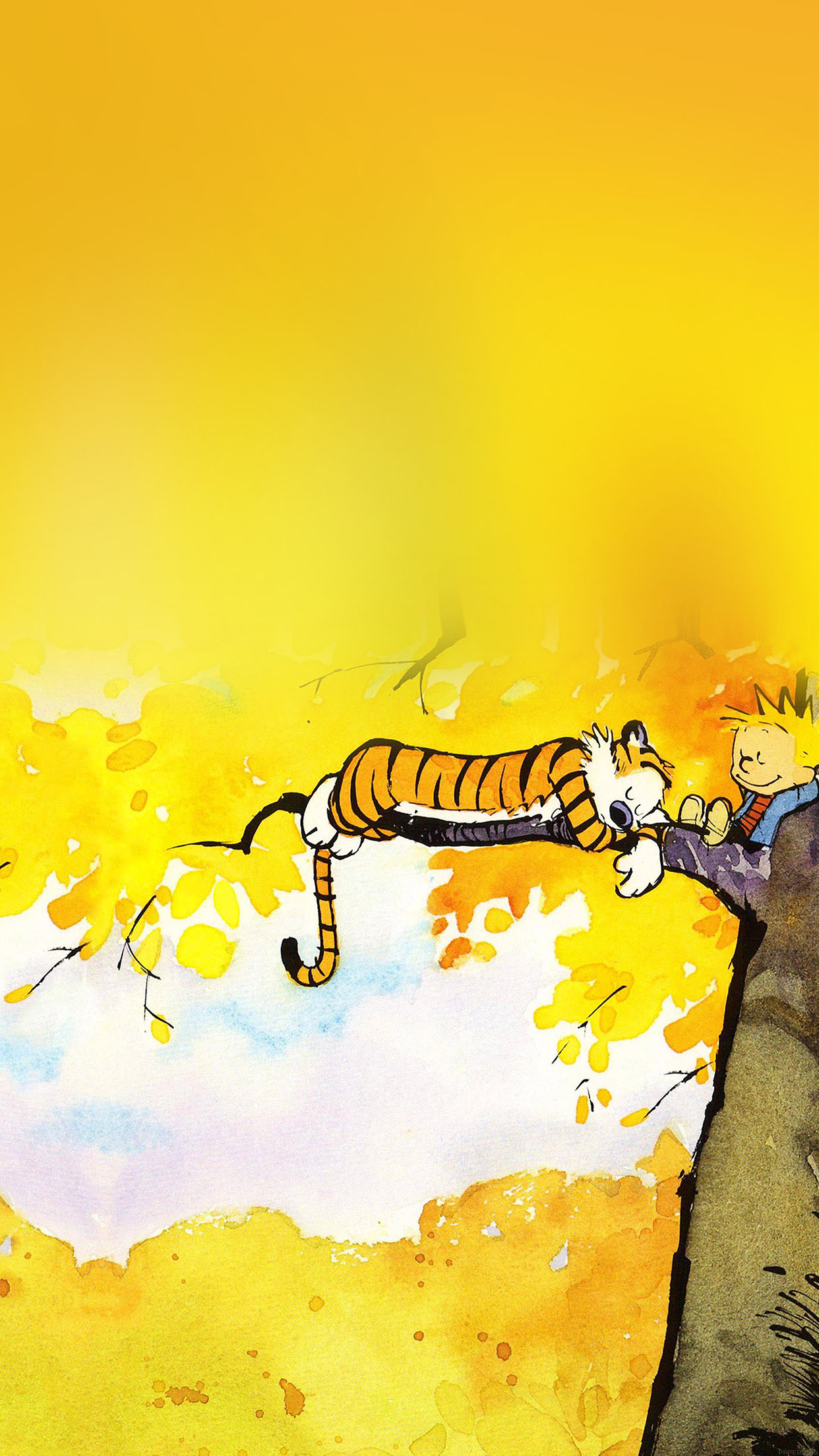 Calvin And Hobbes - HD Wallpaper 
