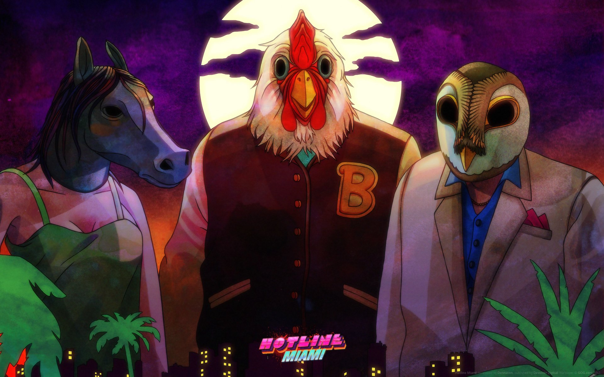 Hotline Miami Wallpaper Hd - HD Wallpaper 