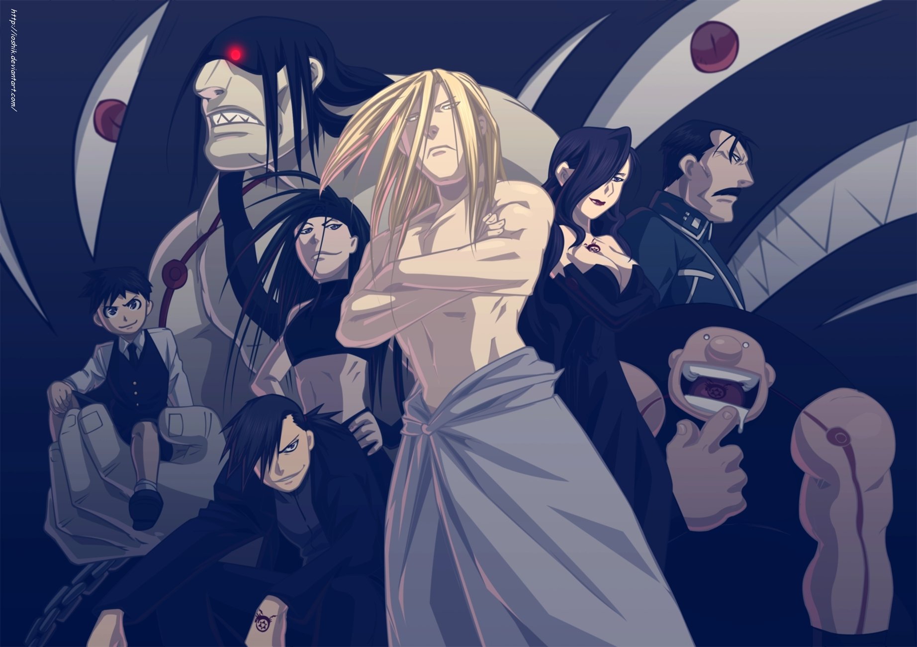 Homunculus Fullmetal Alchemist - HD Wallpaper 