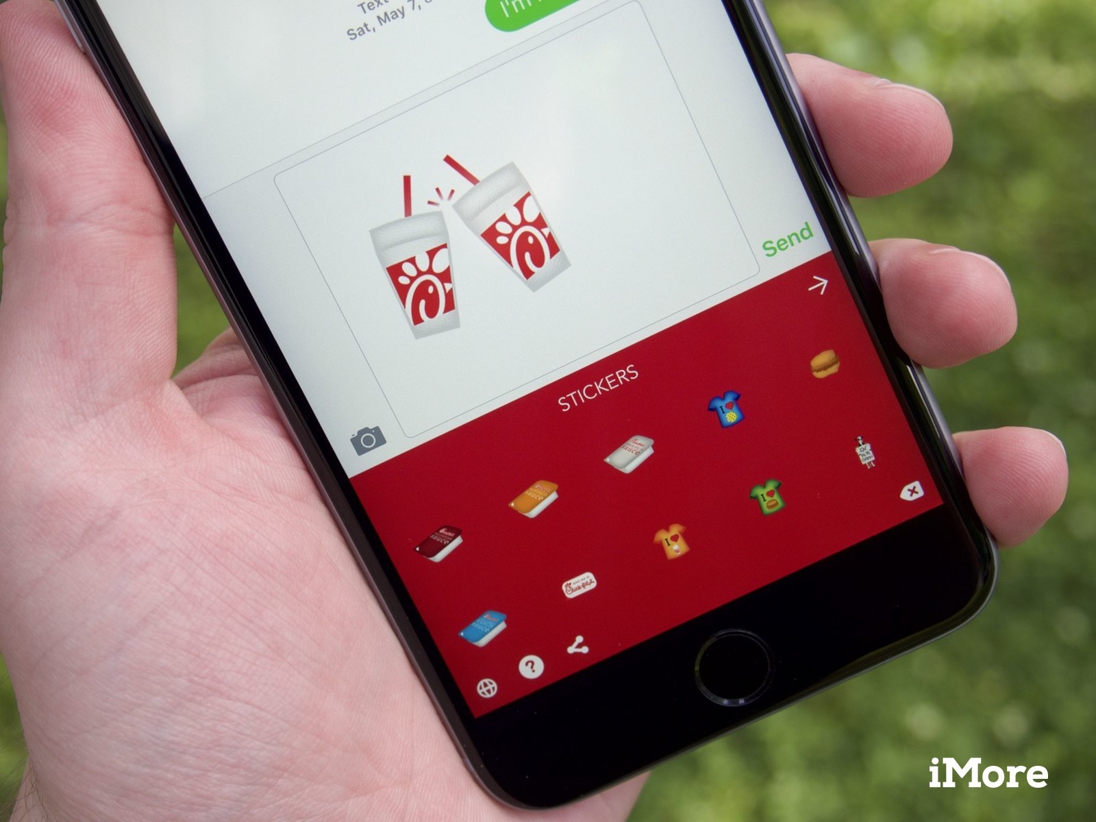 Emoji Chick Fil A Sticker - HD Wallpaper 