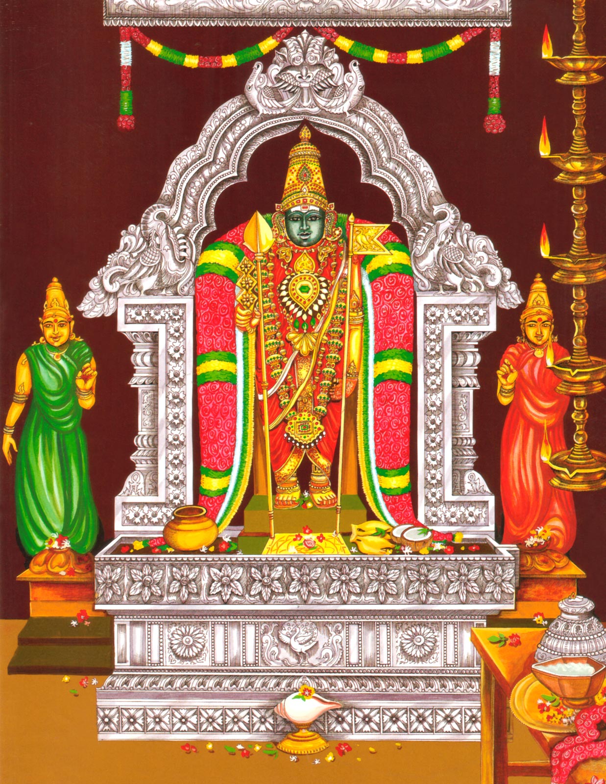 Muruga God Wallpapers - 1080p Subramanya Swamy Lord Muruga Hd - HD Wallpaper 